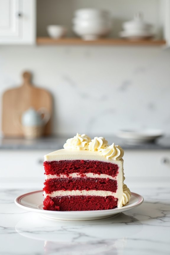 red velvet cake elegance