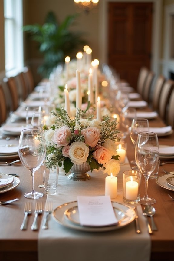 rehearsal dinner tablescape ideas