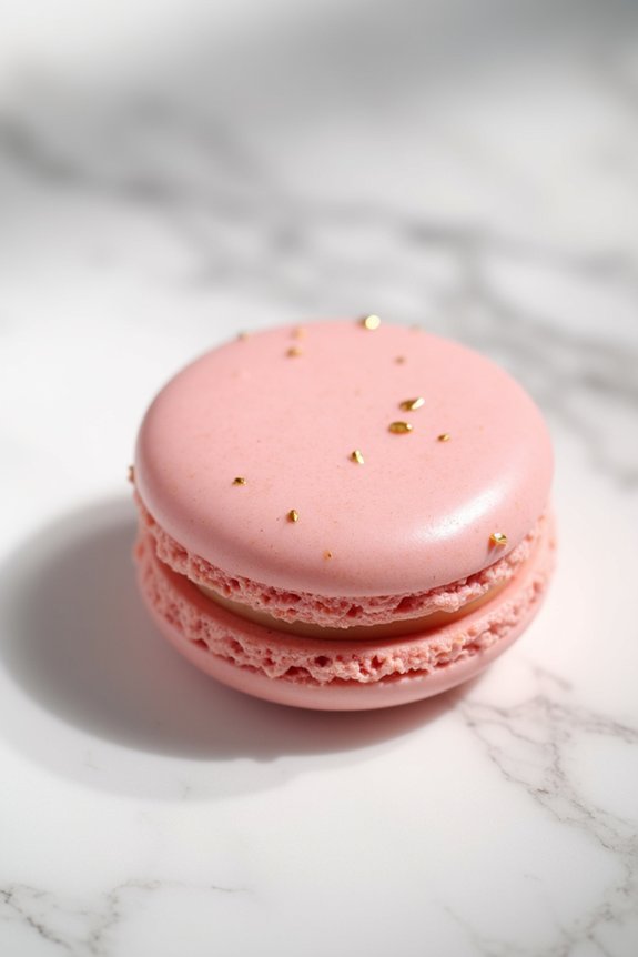 ros infused macarons recipe