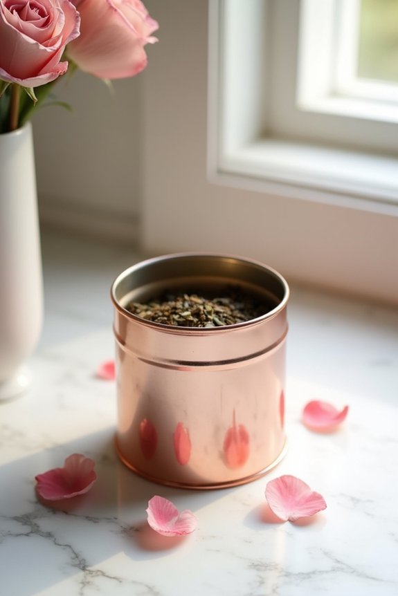rose gold beverage gifts