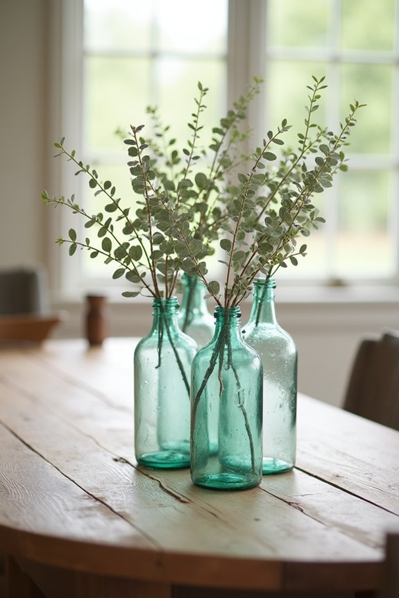 rustic elegance with eucalyptus