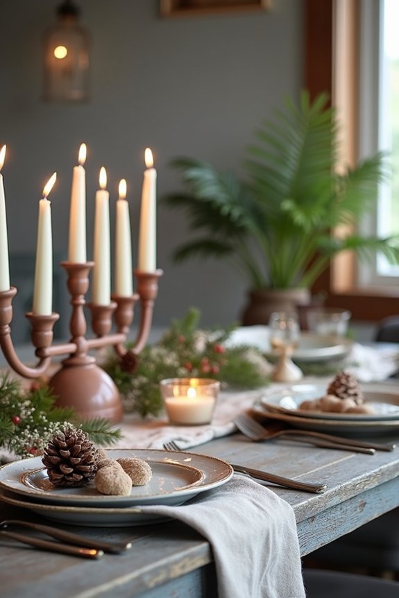 rustic hanukkah celebration ideas
