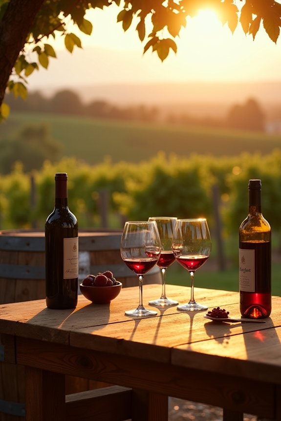 rustic vineyard wine experience