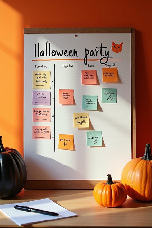 schedule enhances party flow