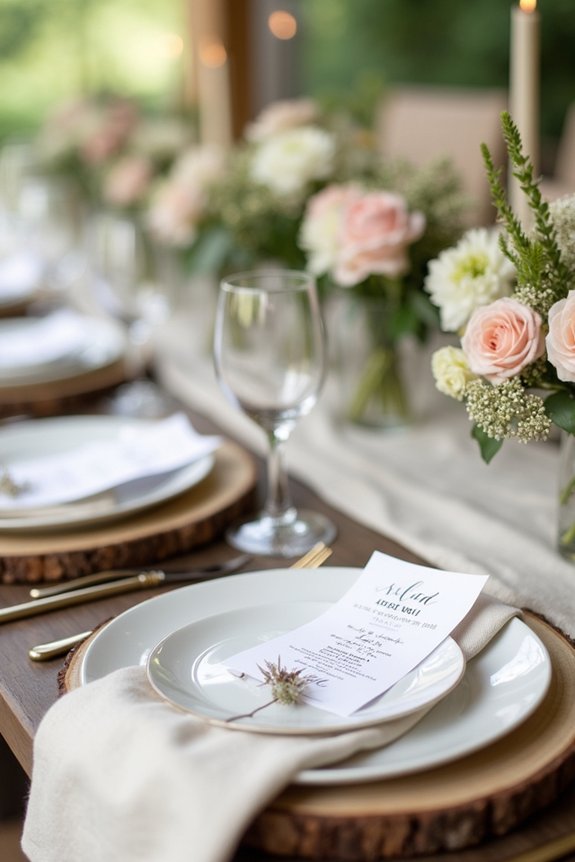 seasonal tablescape personal touches