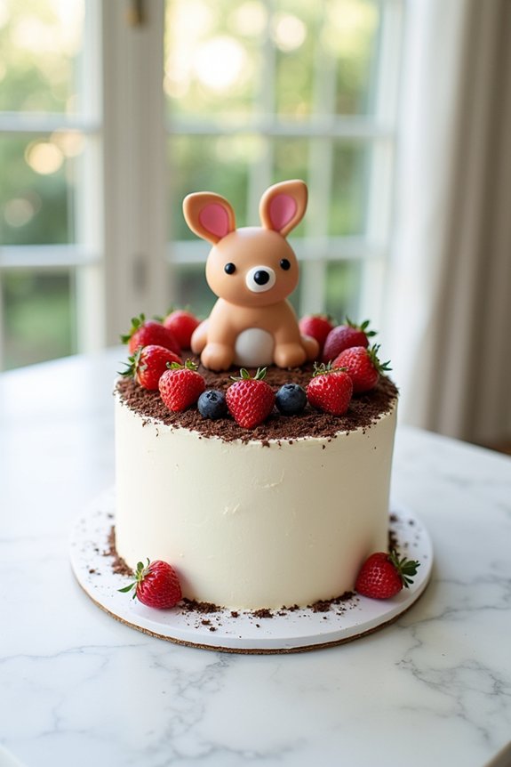 simple themed cake decorating