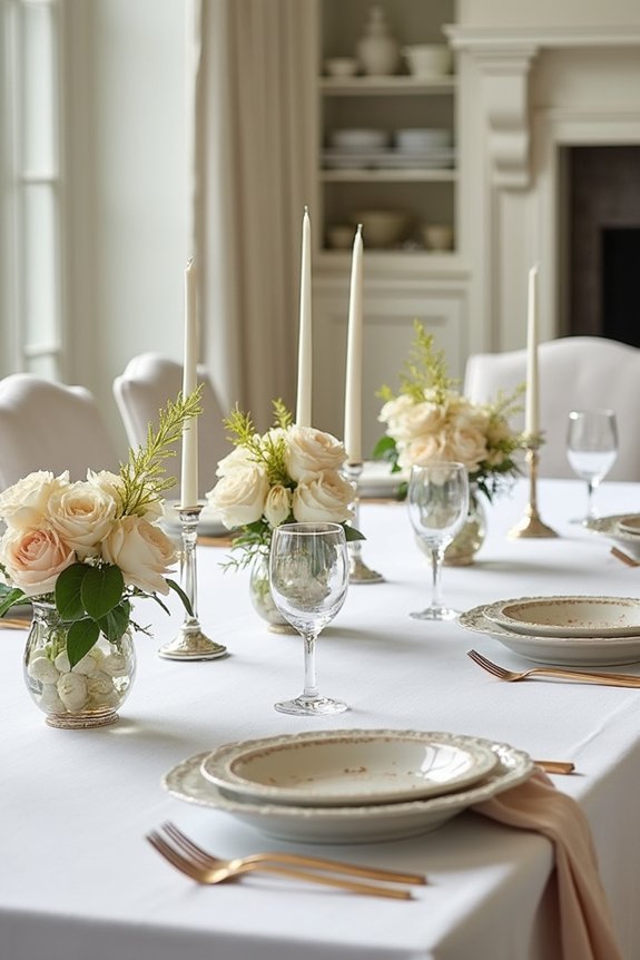 sizing strategies for tablescapes