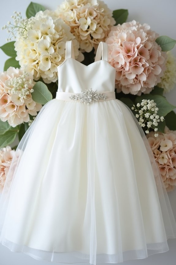 soft florals and greenery