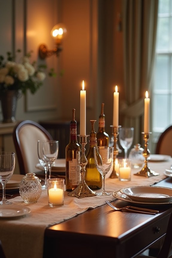 sophisticated anniversary wine celebration