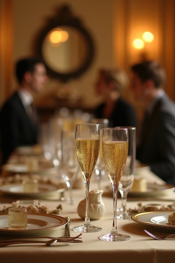 sophisticated jazz age celebration