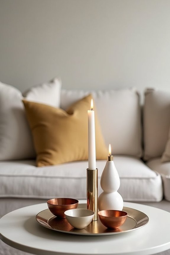 sophisticated modern minimalist diwali