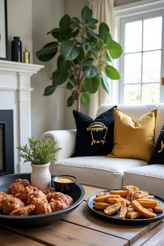 sophisticated super bowl celebration