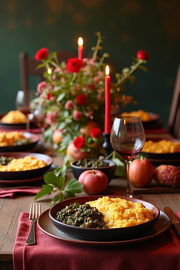 soul food edible centerpieces