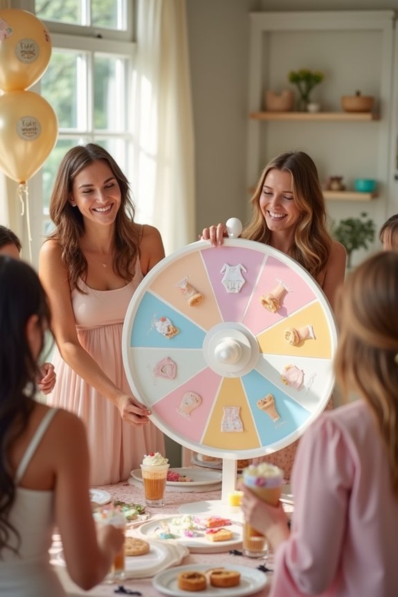 spin the diaper wheel