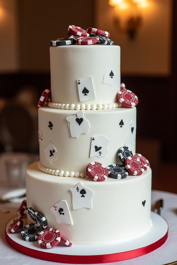stacking multi tiered cakes securely