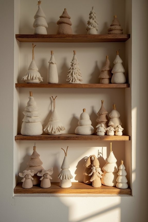 store and display ornaments carefully