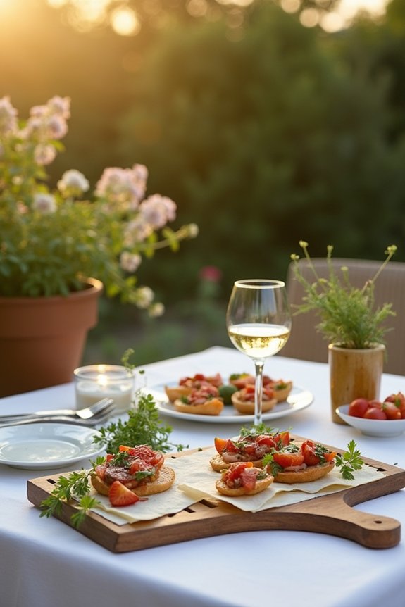 strategic small bites display