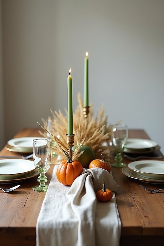 stunning centerpiece enhances experience
