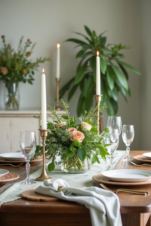 stunning green party decor