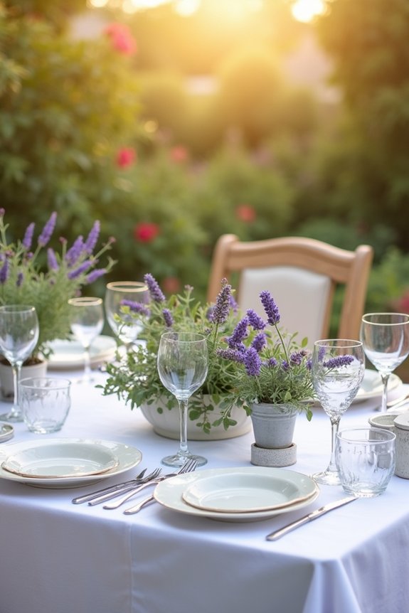 stunning summer tablescape elements