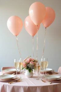 stylish divorce celebration decor