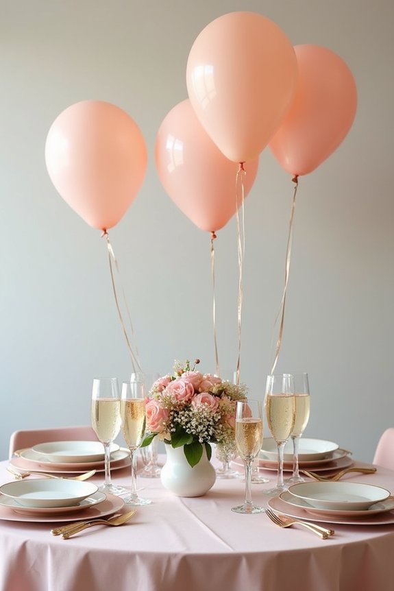 stylish divorce celebration decor