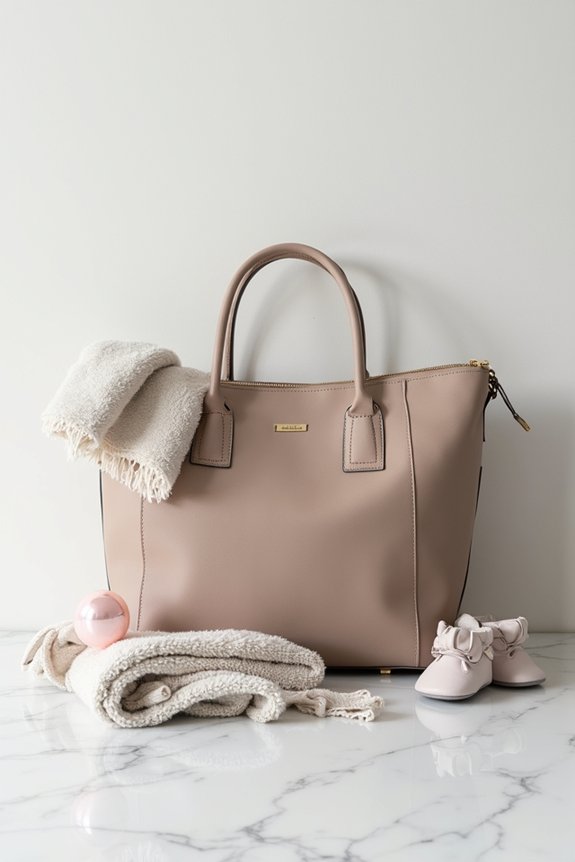stylish functional luxury diaper bags