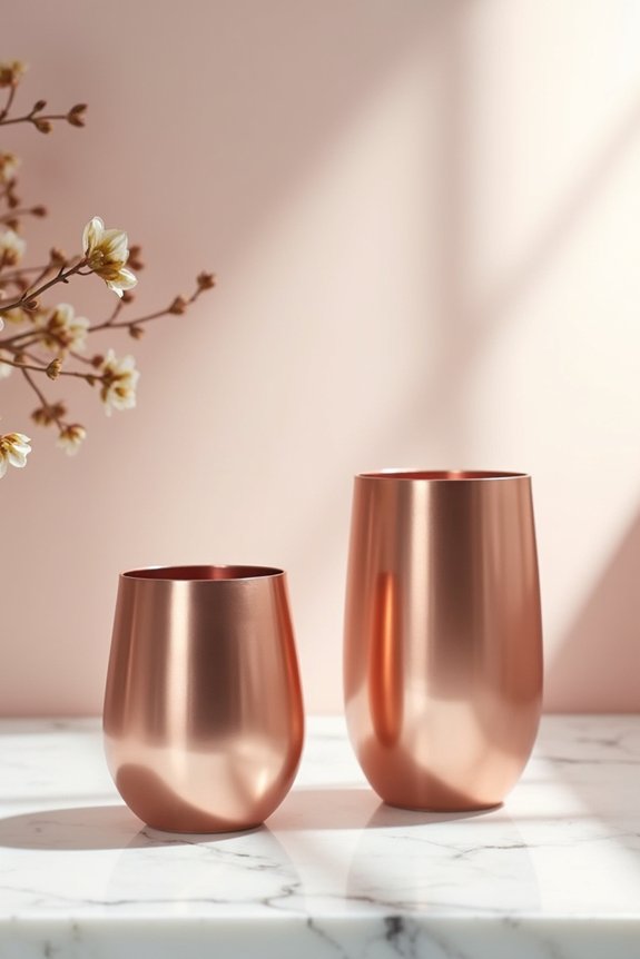 stylish practical rose gold gifts
