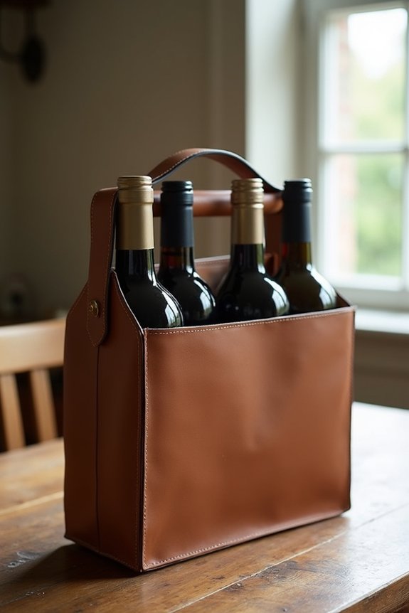 stylish wine transport solutions