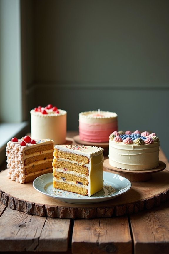 surprise dad with cakes