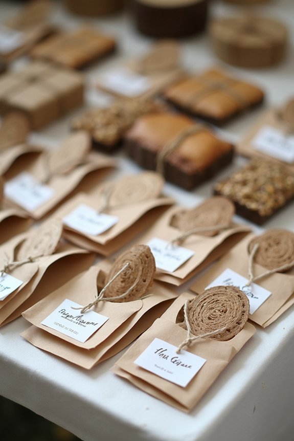 sustainable and thoughtful favors