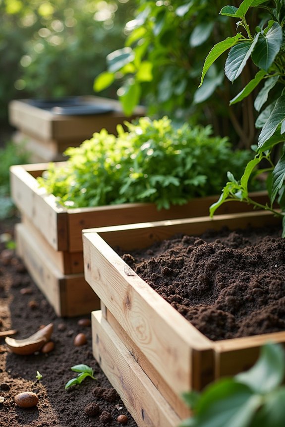 sustainable composting stations setup