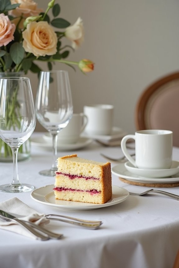 thoughtful cake and beverage pairings