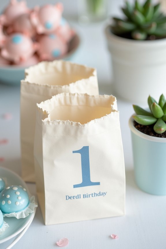 thoughtful occasion themed favors