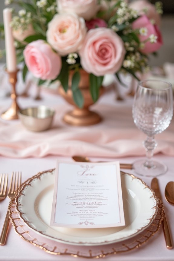 thoughtful table setting details
