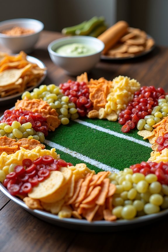 tiered snack stadium design