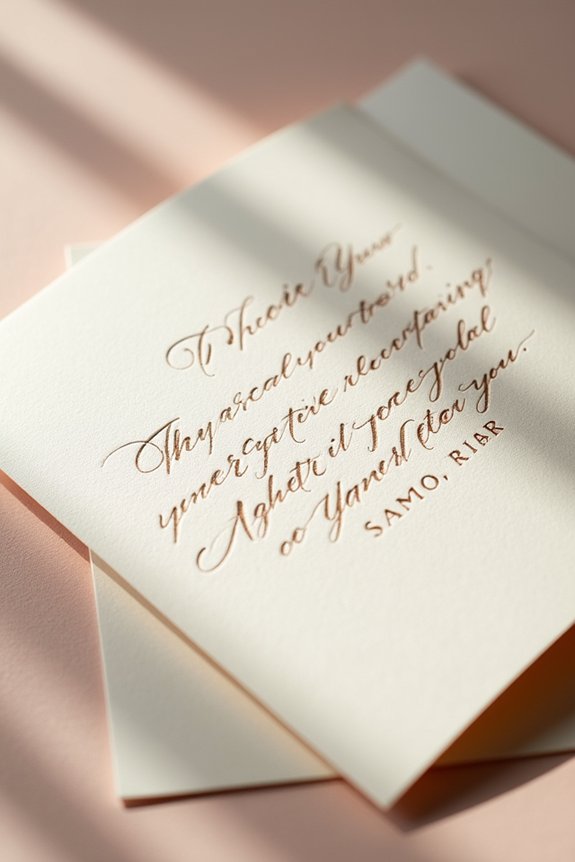 timeless elegance in invitations