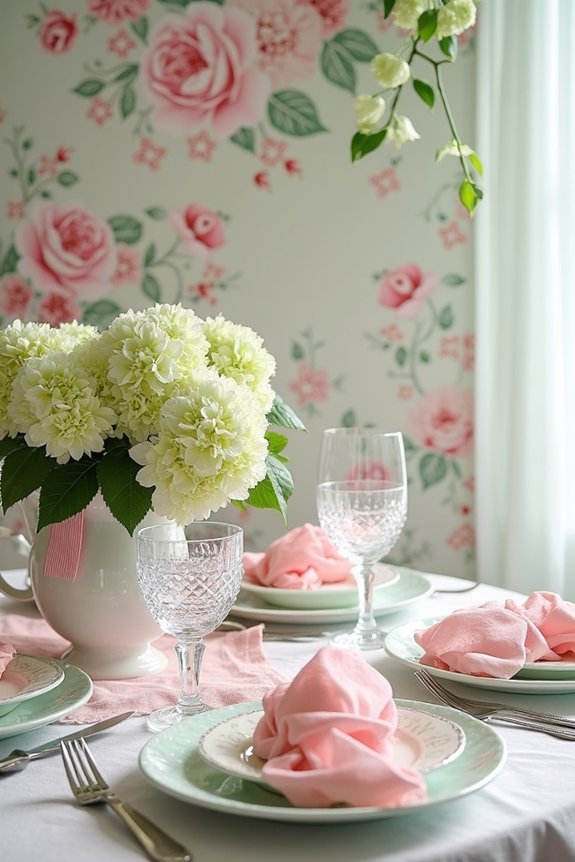 timeless floral preppy balance