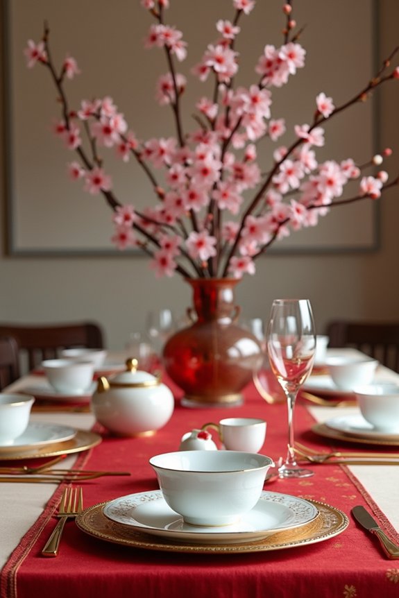 timeless yet contemporary tablescape