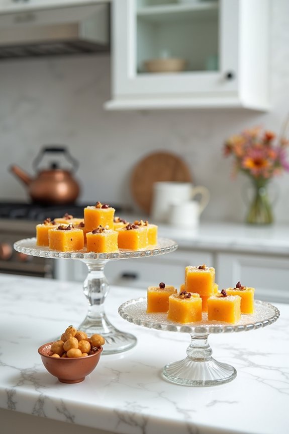 traditional and modern desserts