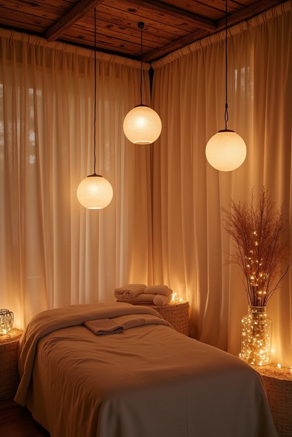 transformative cozy spa lighting