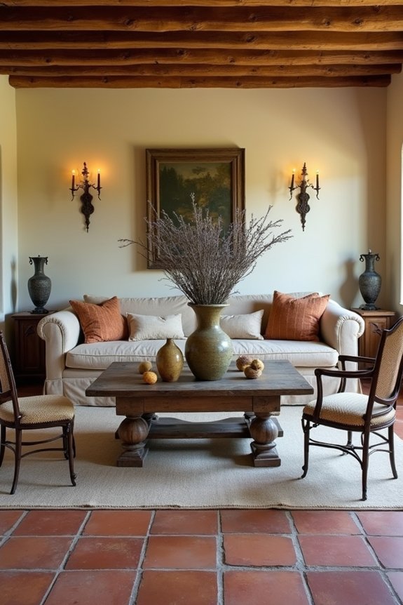 tuscan inspired cozy home decor