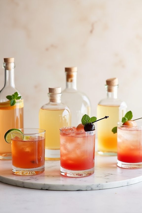 unique cocktail favors ideas