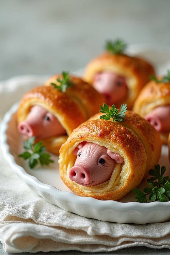 upscale pigs in blankets