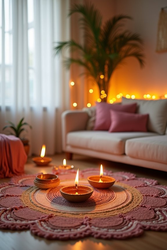 vertical design for diwali