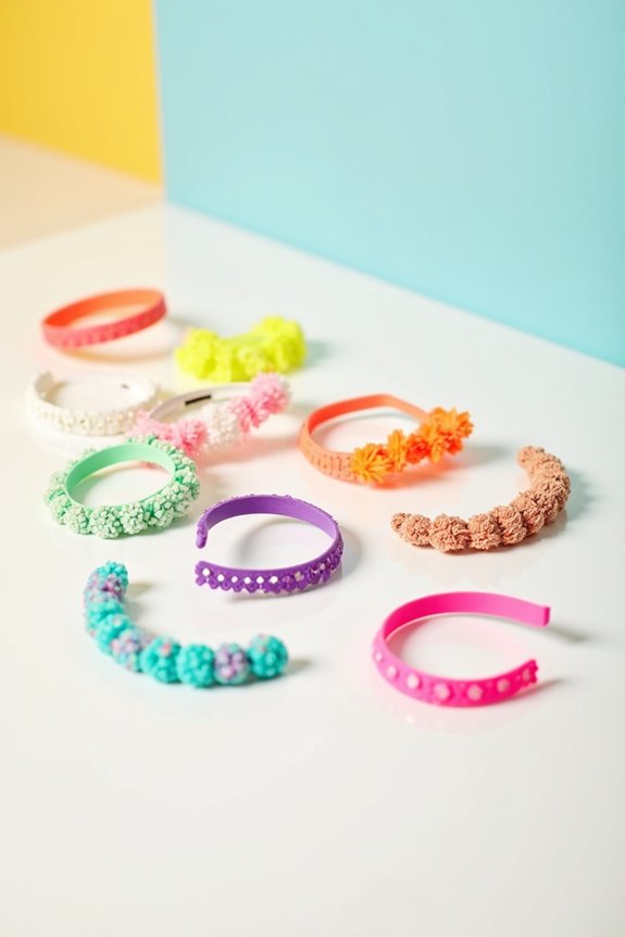 vibrant and practical hair accessories