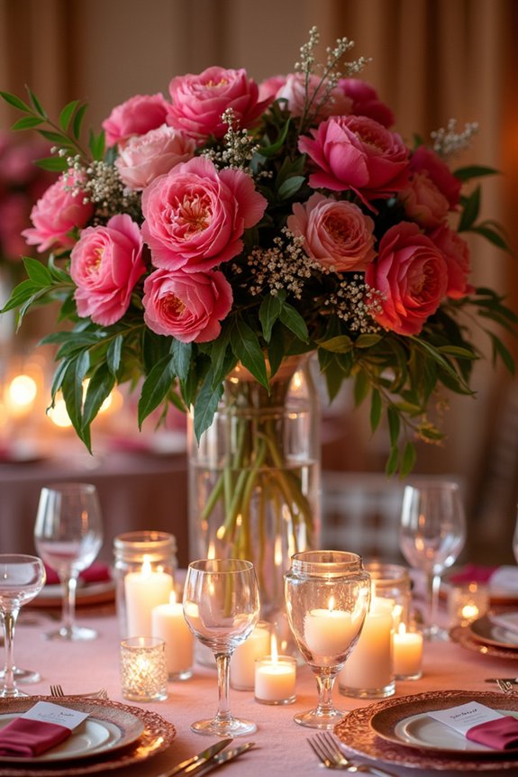 vibrant floral centerpiece inspiration