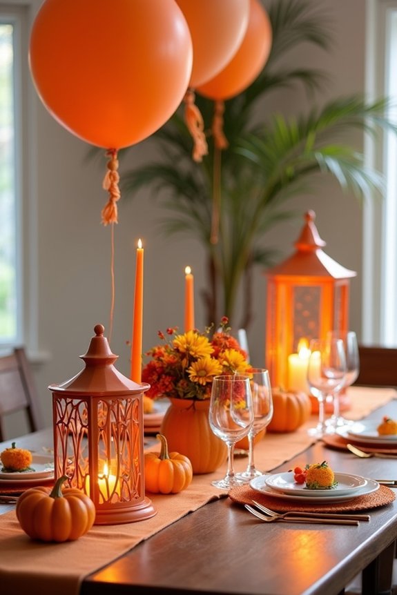 vibrant orange party essentials