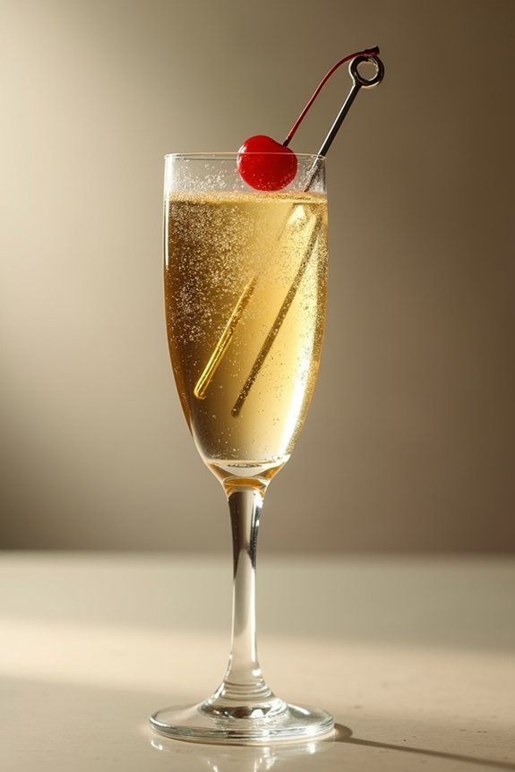 vintage champagne cocktail glamour