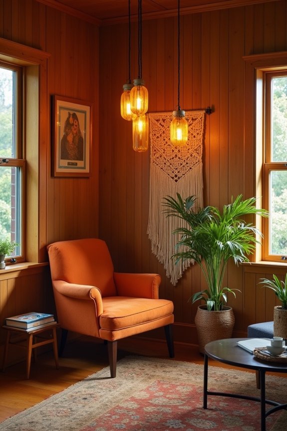 vintage lighting mood enhancement